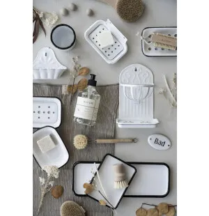 Ib Laursen saippua-alusta emali 11,6 x 16,7 cm kuva