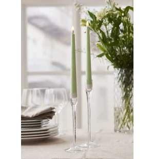 Star Trading Candy LED-kruunukynttilä vihreä 2 kpl 26 cm kuva