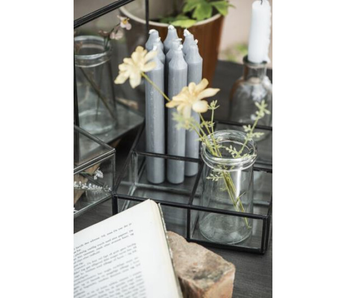 0829 25 Ib Laursen laatikko rasia lada ask lasi glas metalli metall 2 kuva