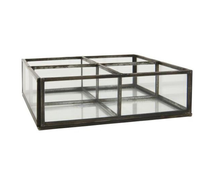 0829 25 Ib Laursen laatikko rasia lada ask lasi glas metalli metall kuva