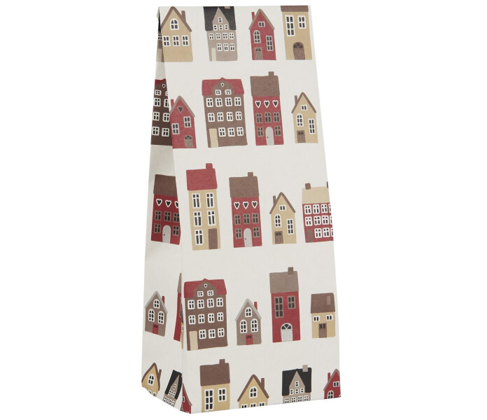 09981 00 ib laursen christmas town talot lahjapussi joulun lahjapussi paketointi hus jul julens gavopase kuva