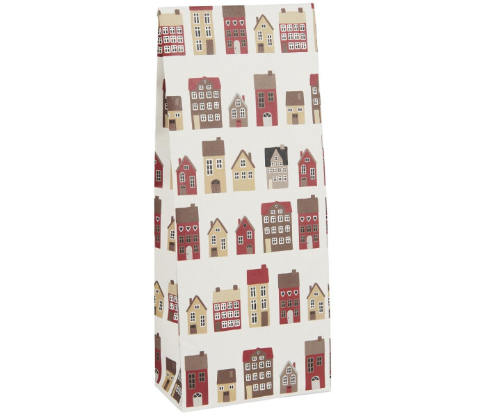 09982 00 ib laursen christmas town talot lahjapussi joulun lahjapussi paketointi hus jul julens gavopase kuva