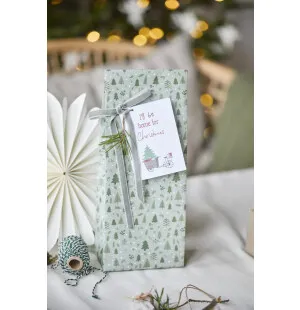 Ib Laursen lahjapussi Christmas Forest 12 × 30,5 × 7 cm kuva