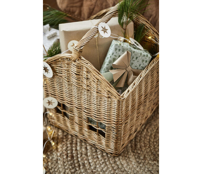 09990 00 ib laursen green christmas forest vihrea lahjapaperi joulupaperi gron julpapper gavopapper 5 m meter metria 2 kuva