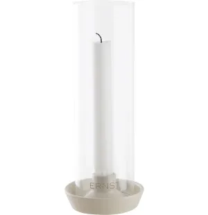 ERNST kynttilälyhty valkoinen 23,5cm kuva