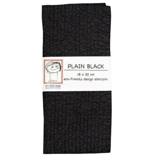Ann Bäck tiskirätti Plain Black musta 18x20cm kuva