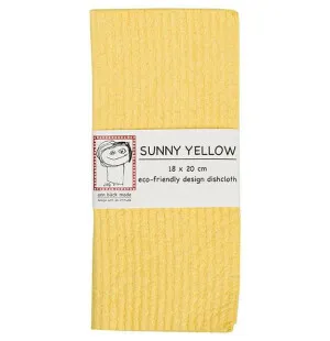 Ann Bäck tiskirätti Sunny Yellow keltainen 18x20cm kuva