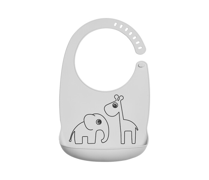 1309895 DonebyDeer ruokalappu haklapp harmaa gra kuva