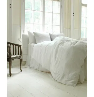 Käinby Heaven Linen pussilakana valkoinen 150x205cm kuva