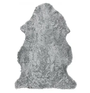 Skinnwille Curly Rug lampaantalja charcoal grey  kuva