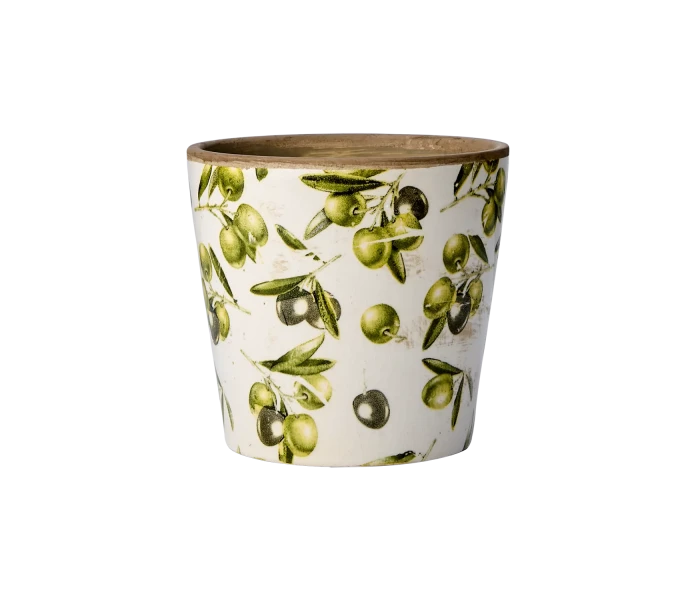 083 715 00 affari olive oliivi oliivikuvioinen ruukku 2 kuva