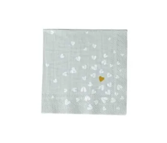 18008 rader servetti servetit kahvikoko sydan sydamia 25 x 25 cm kuva