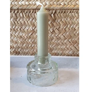 Bloomingville Delphia pieni kynttilänjalka vihreä kuva