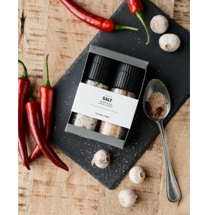 Nicolas Vahé lahjapakkaus secret blend ja valkosipuli & chili kuva