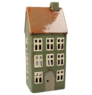 Det Gamle Apotek talolyhty vihreä 23 x 10 x 8,5 cm kuva