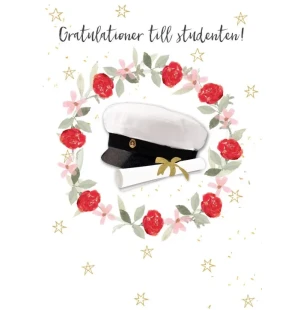 Putinki Hammond Gower 2-osainen kortti - Gratulationer till studenten kuva