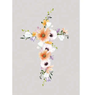 Putinki Henna Adel 2-osainen rippikortti - Rippiristi kuva