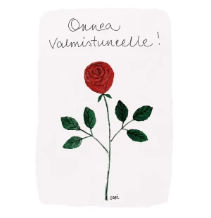 Putinki Sari's Artwork 2-osainen kortti - Onnea valmistuneelle! kuva