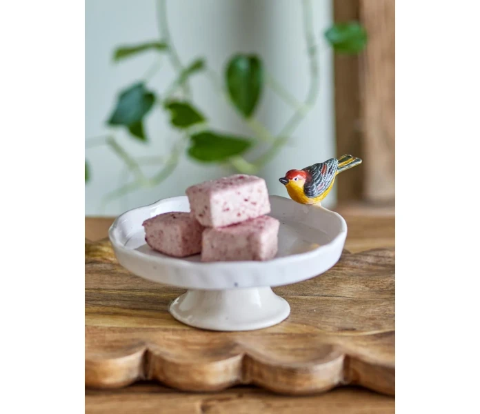 82061462 bloomingville tweet kakkuvati tarjoiluastia kakkulautanen lintu linnulla 2 kuva