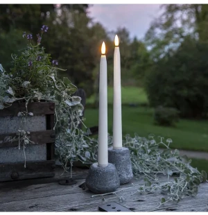 Star Trading LED-antiikkikynttilä ulkokäyttöön 2kpl 28 cm kuva