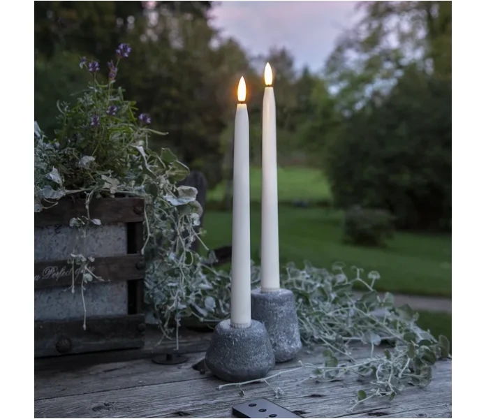 061 96 star trading valkoinen kruunukynttila antiikkikynttila ulkokayttoon kuva