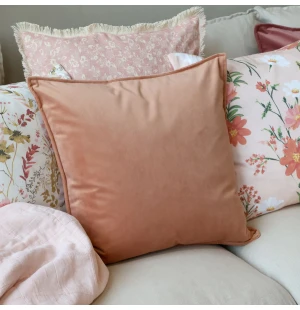 Chic Antique tyynynpäällinen samettia mandariini 50 x 50 cm kuva