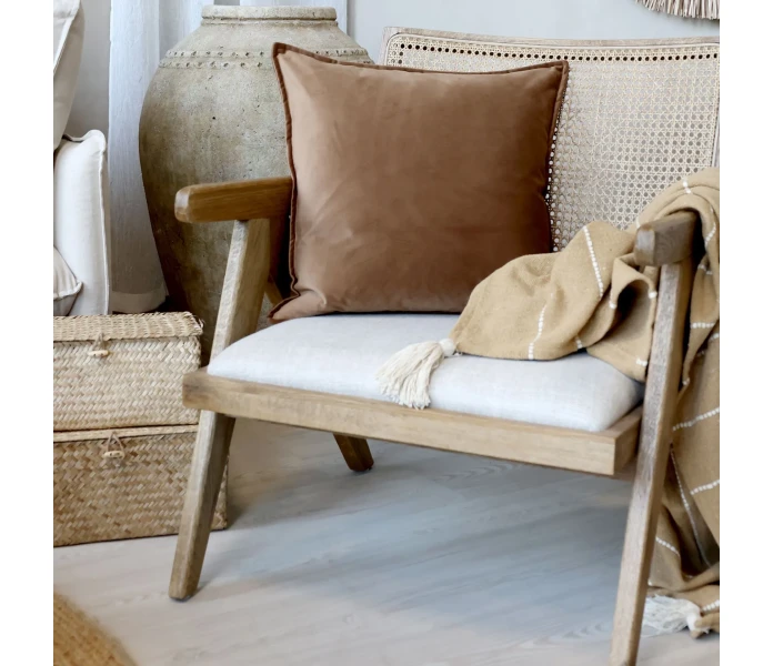 16109520 chic antique sametti tyynynpaallinen samettia 50 x 50 cm kuva