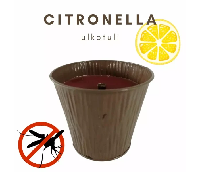 puttipaja citronella ulkotuli hyttyskynttila kuva