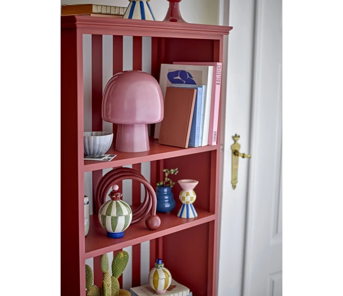 82068683 bloomingville paddy pieni vaaleanpunainen roosa lasinen valaisin poytavalaisin poytalamppu lamppu lasia 7 kuva