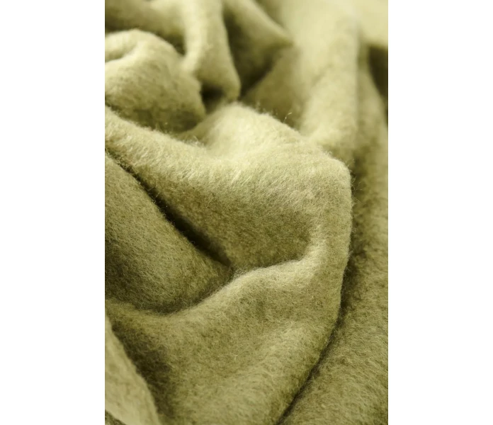 4600 29 ib laursen vihrea torkkupeitto villasekoitetta 130 x 170 cm 3 kuva