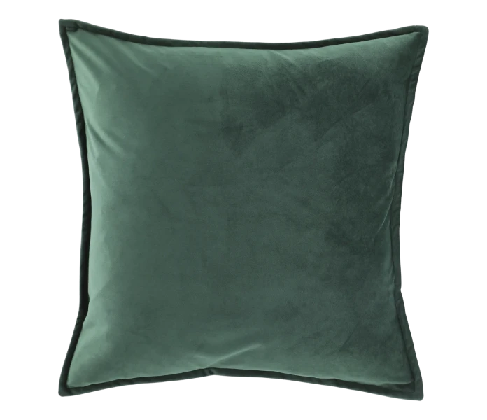 16109522 chic antique tummanvihrea vihrea tyynynpaallinen samettia 50 x 50 cm kuva