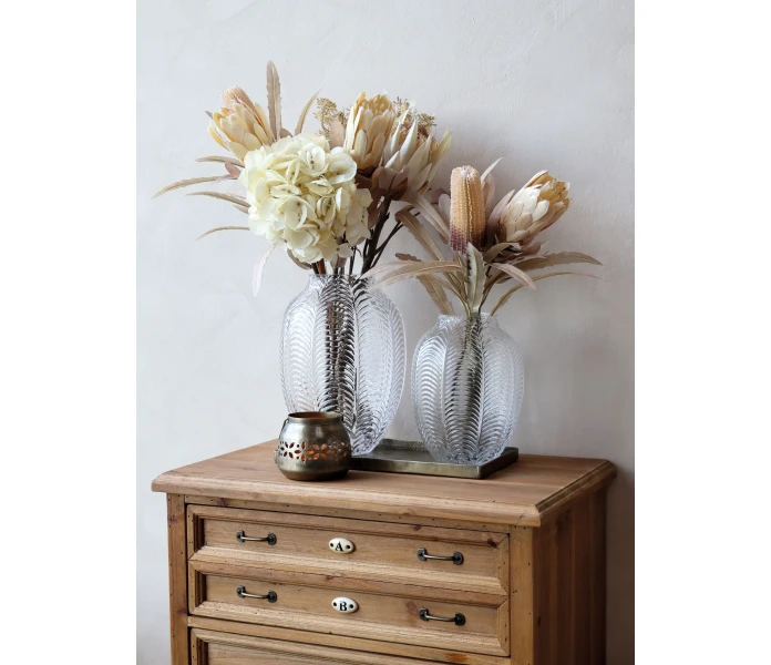 74016100 chic antique kirkas maljakko lasimaljakko tulppaanimaljakko 2 kuva