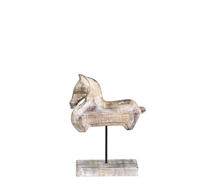 39079700 chic antique hevonen jalustalla koriste kuva