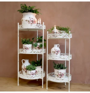 Chic Antique  metallihylly kolmella tasolla 86 cm kuva