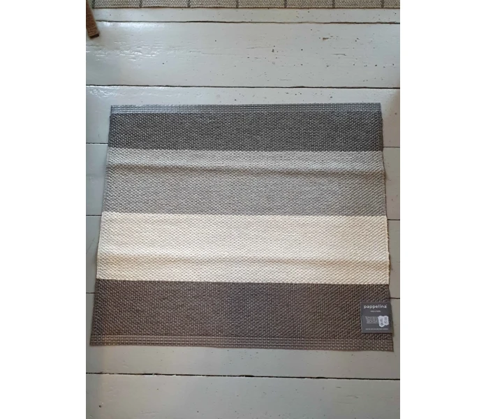 4 pappelina odd rare molly raidallinen muovimatto sisamatto ulkomatto ulkokayttoon ovimatto raitamatto 70 x 60 cm kuva