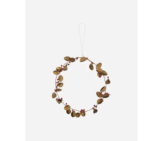 257873060 house doctor auric kranssi metallia kulta 20 cm kuva