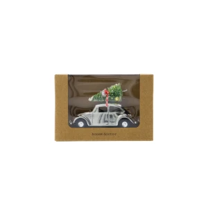House Doctor MINI Xmas car kuplavolkkari hopea  kuva
