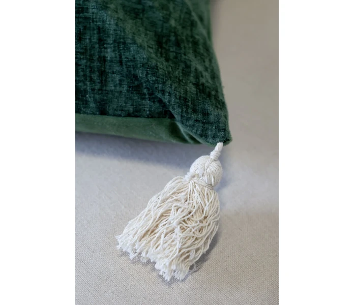 16110721 chic antique houses vihrea tyynynpaallinen joulu 35 x 50 cm 4 kuva