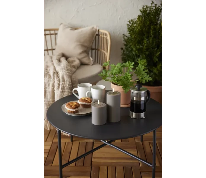 060 31 star trading led kynttila ledkynttila ulkokayttoon mole ruskea 3 kuva