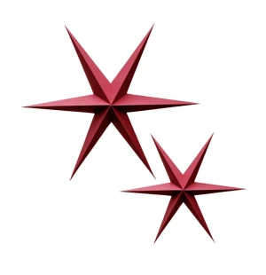 NOORDliving paperitähti punainen 30 cm kuva