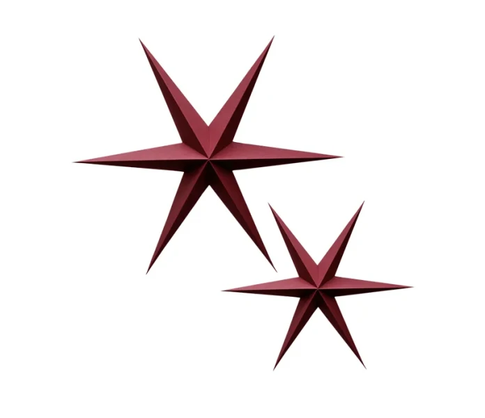 noordliving paperitahti viininpunainen 20 30 cm kuva