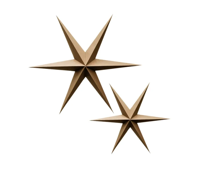 noordliving paperitahti ruskea 20 30 cm kuva