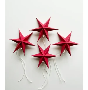 NOORDliving paperitähti punainen 12 cm kuva