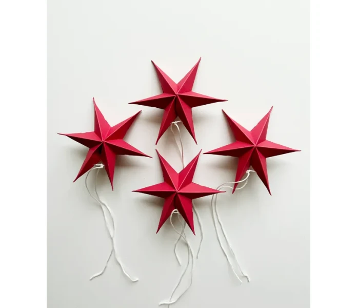 noordliving pieni paperitahti punainen 12 cm kuva