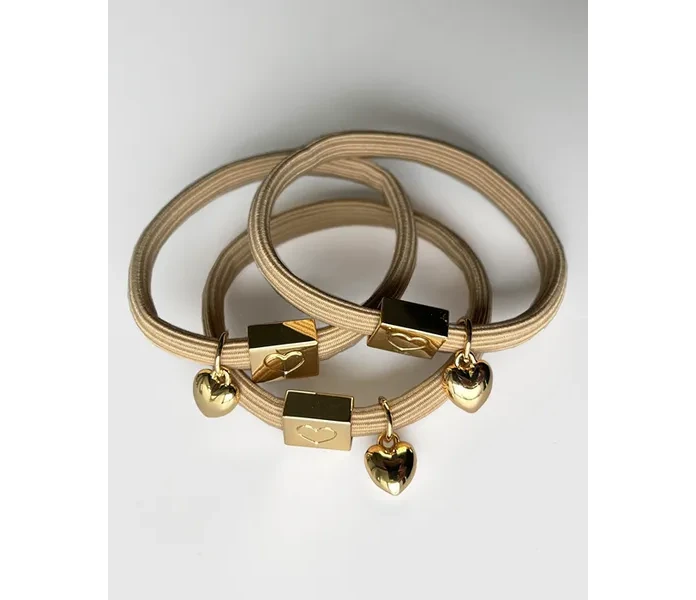 noordliving hiuslenkki rannekoru latte kuva