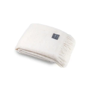 Stackelbergs mohairpeitto 130 x 170 cm - Bright White kuva