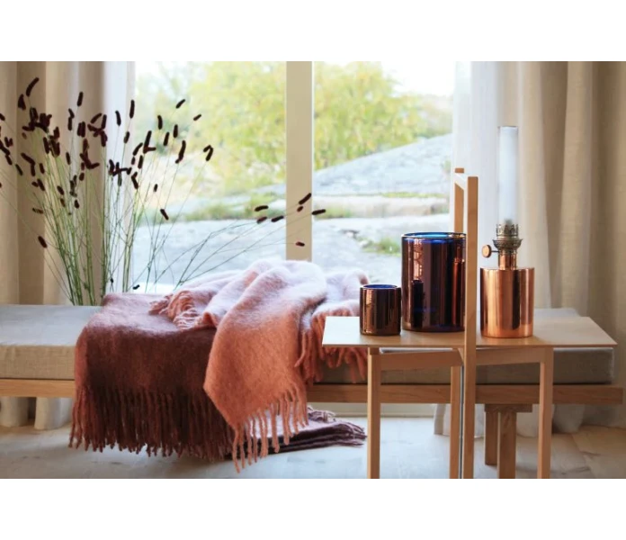 4174 Stackelbergs Mohair Antique Rose 130 x 170 cm mohair torkkupeitto mohairpeitto roosa 4 kuva