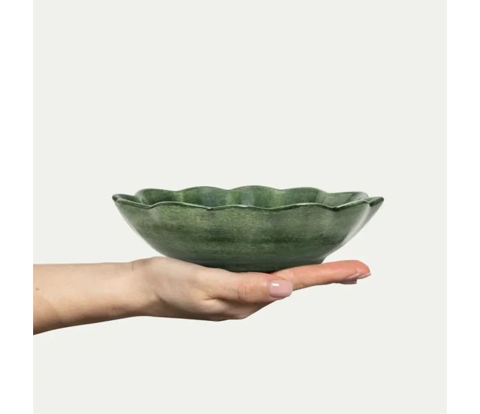 mateus oyster forest green kulho metsanvihrea 18 x 16 cm 4 nelja desia desilitraa dl 2 kuva