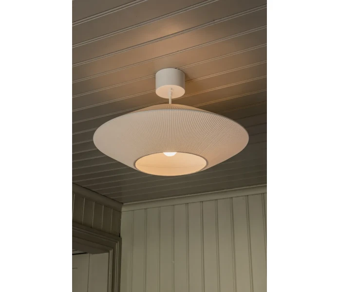 10305 alde lind Pollux pliseerattu kattovarjostin varjostin valkoinen 58 cm 7 kuva