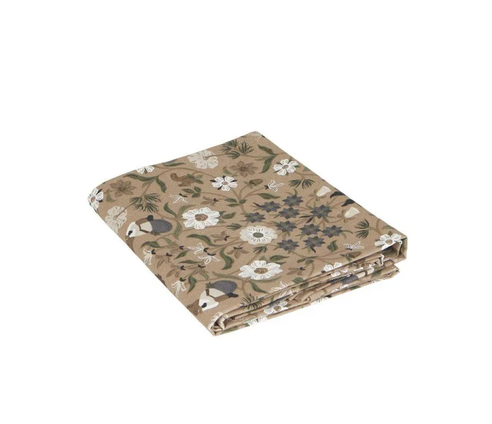 250342 222 40 fondaco julefrid vihrea kuviollinen poytaliina 145 x 250 cm kuva